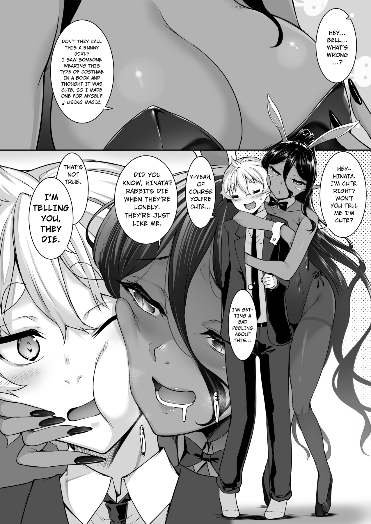 Hentai Manga Comic-A Slightly Clingy Dark Elf Chased Me From Another World 4-Read-3